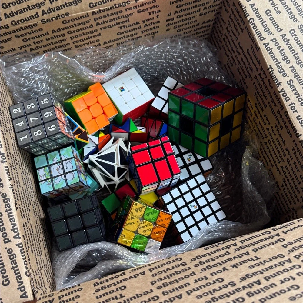 Rubiks Cube Huge Lot of 19